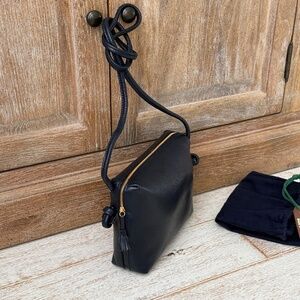 Bottega Veneta Vintage Navy Blue Nodini Bag